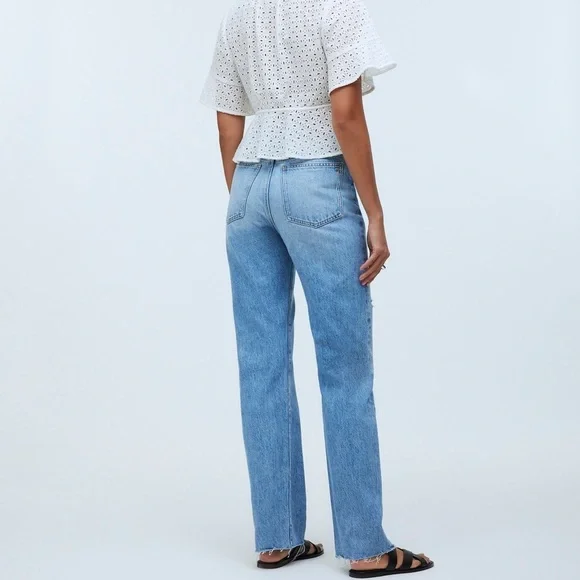 NWT Madewell The '90s Straight Jean, Size 28 - Picture 2 of 8